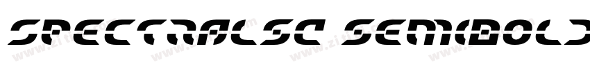 spectralSC SemiBold字体转换